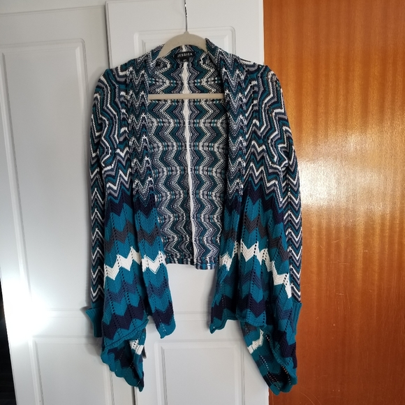 🍭Jessica branded open knit patterned sweater - Picture 3 of 7